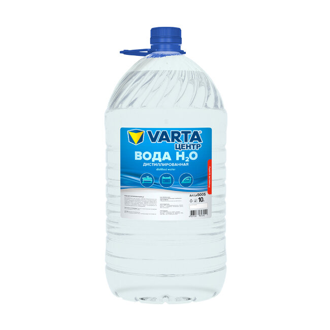 Вода дистиллированная 5л (нетто 4,6 л.)