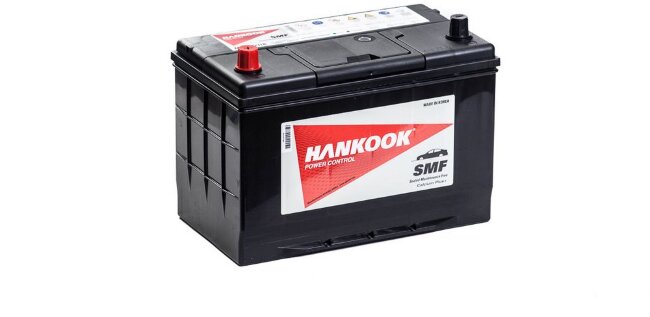 Аккумулятор 6СТ-95.1 115D31R SMF (Hankook) Asia бортик