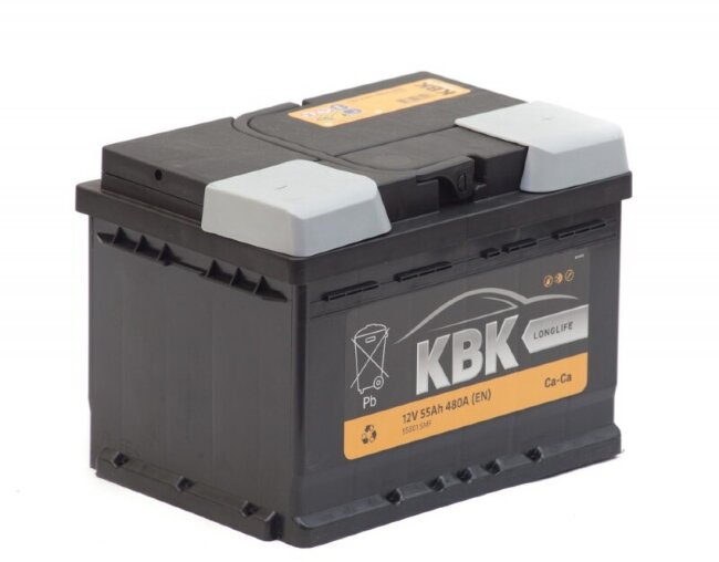 Аккумулятор 6СТ-55.0 Longlife 55001 (KBK) низкий