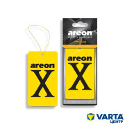 Ароматизатор AREON "REFRESHMENT" X-VER Yellow Vanilia (ваниль) XV03D