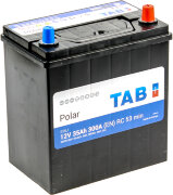 Аккумулятор 6СТ-35.0 Polar S35J (TAB) Asia тонк. кл.