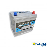 Аккумулятор 6СТ-60.0 (60D23L) (POLUS ARCTIC) Asia бортик