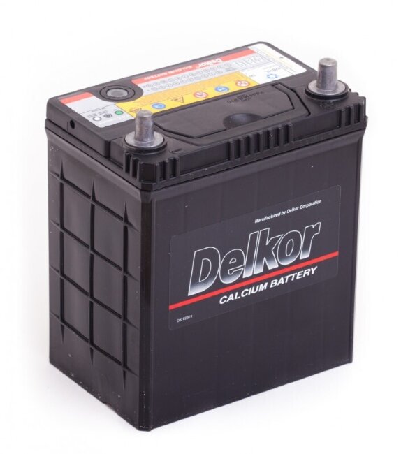 Аккумулятор 6СТ-40.0 42B19L (Delkor) Asia тонк. кл.