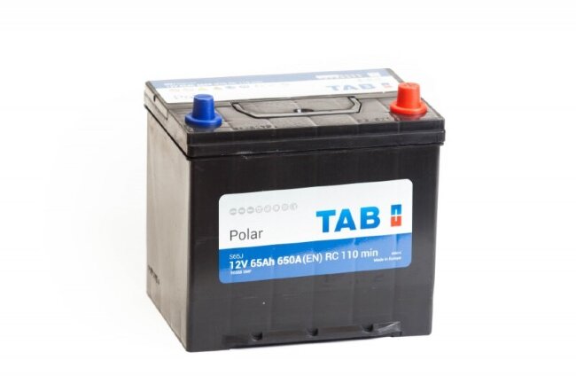 Аккумулятор 6СТ-65.0 Polar S65J (TAB) Asia бортик