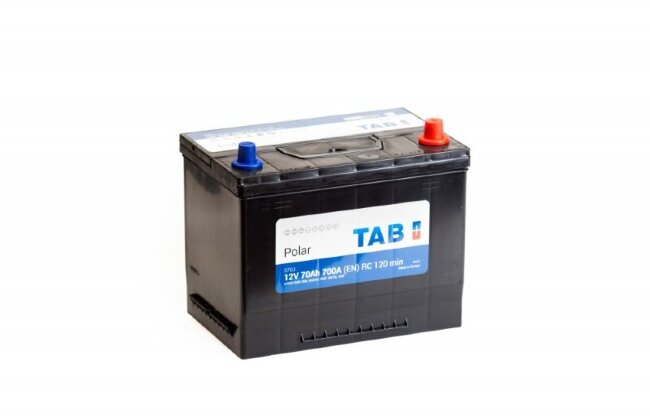 Аккумулятор 6СТ-70.0 Polar S70J (TAB) Asia бортик
