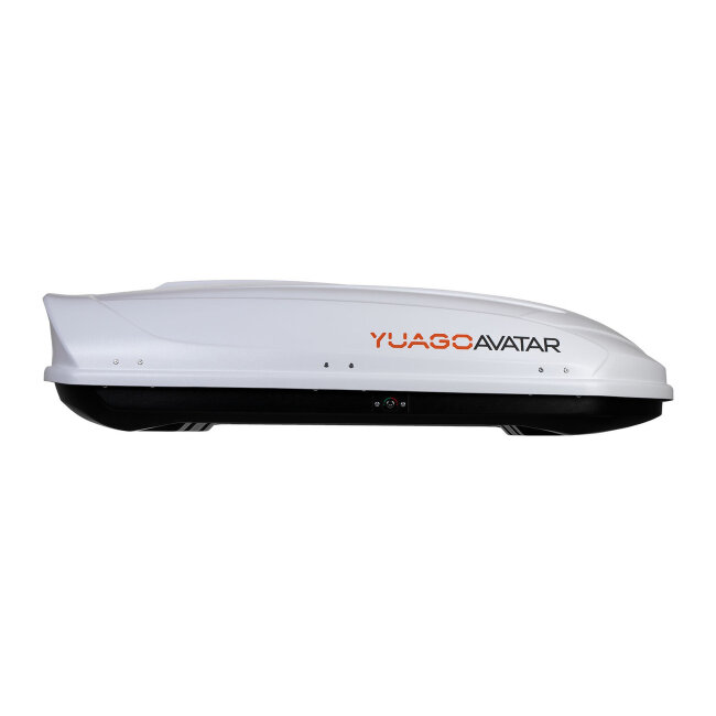Бокс багажный (белый) "YUAGO" Avatar 460 л 1860х860х460
