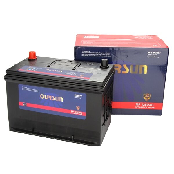 Аккумулятор 6СТ-100.1 125D31R (OURSUN) Asia Аккумулятор 6СТ-100.1 125D31R (OURSUN) Asia