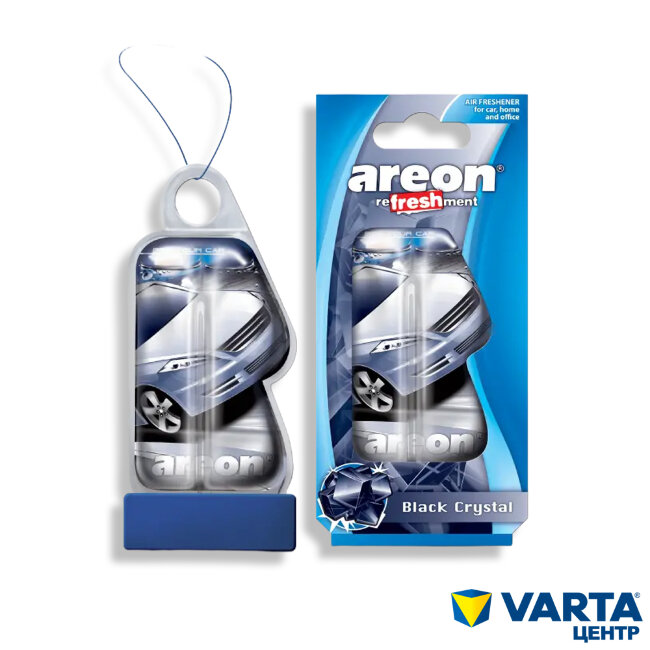 Ароматизатор AREON "REFRESHMENT LIQUID" perfume BLACK CRYSTAL(черный кристал) LC08