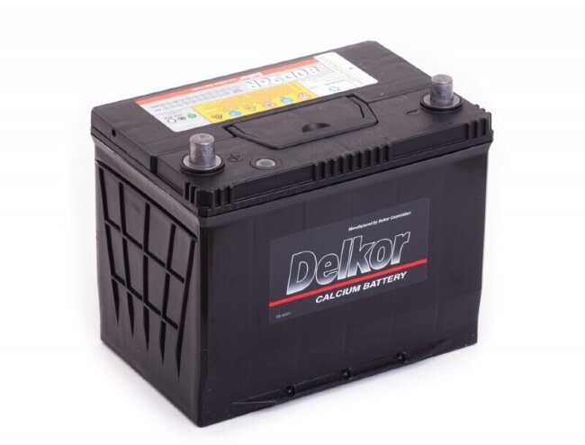 Аккумулятор 6СТ-75.1 80D26R (Delkor) Asia бортик