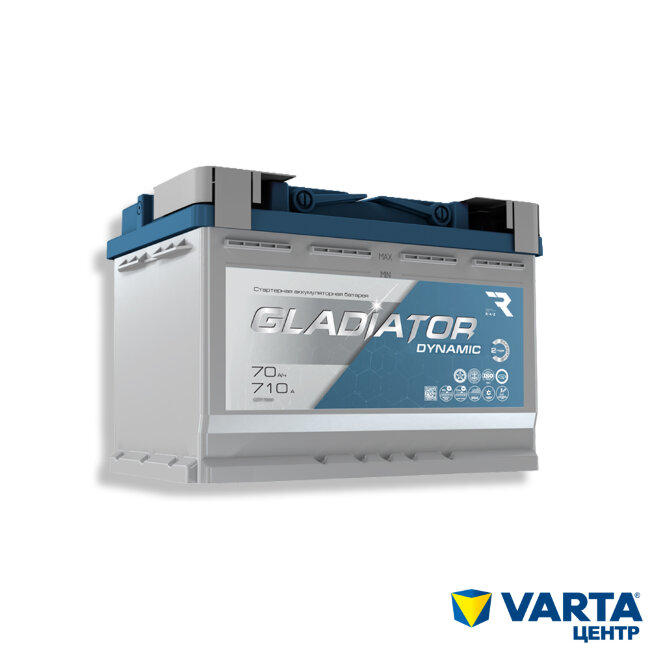 Аккумулятор 6СТ-70.0 GA70.0 dinamic (GLADIATOR)