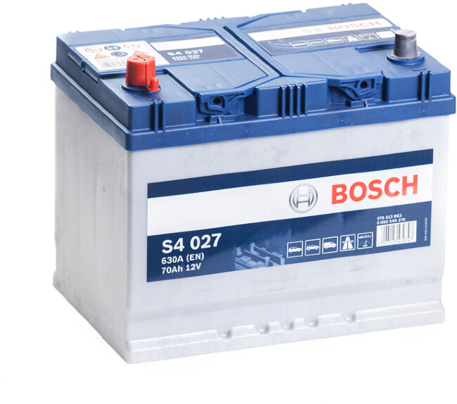 Аккумулятор 6СТ-70.1 S4027 (Bosch) Asia бортик