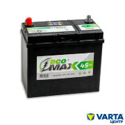 Аккумулятор 6СТ-45.0 (EcoMax) Asia тонк. кл.
