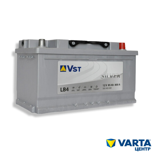 Аккумулятор 6СТ-85.0 Silver F19 (VST)