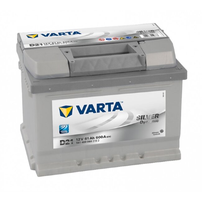 Аккумулятор 6СТ-61.0 Silver Dynamic D21 (Varta) низкий Аккумулятор 6СТ-61.0 Silver Dynamic D21 (Varta) низкий
