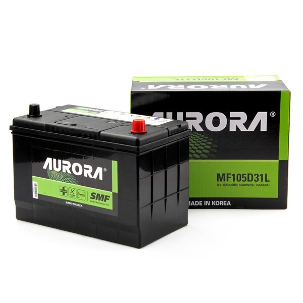 Аккумулятор 6СТ-90.0 105D31L (AURORA) Asia Аккумулятор 6СТ-90.0 105D31L (AURORA) Asia