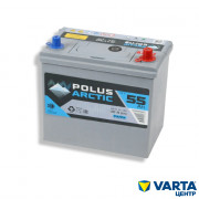 Аккумулятор 6СТ-55.0 (PA55B24L) (POLUS ARCTIC) Asia тонк.кл.