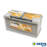 Аккумулятор 6СТ-105.0 Silver Dynamic AGM H15 (Varta)