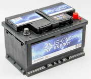 Аккумулятор 6СТ-72.0 (Iskra) низкий