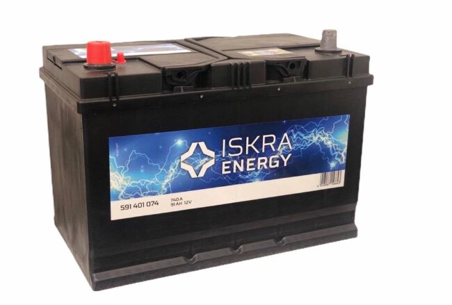 Аккумулятор 6СТ-91.1 (Iskra) Asia Аккумулятор 6СТ-91.1 (Iskra) Asia