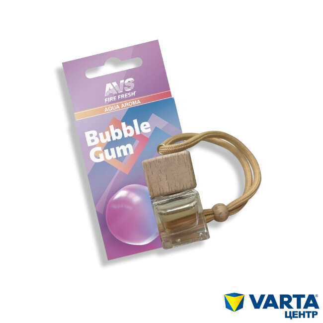 Ароматизатор жидкостный AVS AQUA AROMA Bubble Gum, AQA-08 (Бабл Гам) A85194S