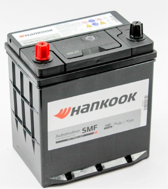 Аккумулятор 6СТ-40.1 44B19R SMF (Hankook) Asia тонк. кл. бортик Аккумулятор 6СТ-40.1 44B19R SMF (Hankook) Asia тонк. кл. бортик