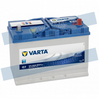 Аккумулятор 6СТ-95.0 Blue Dynamic G7; 100D31L (Varta) Asia бортик