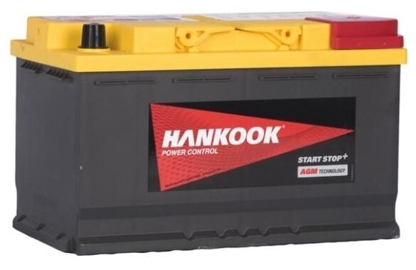Аккумулятор 6СТ-80.0 AGM Start-Stop 58020 SMF (Hankook)