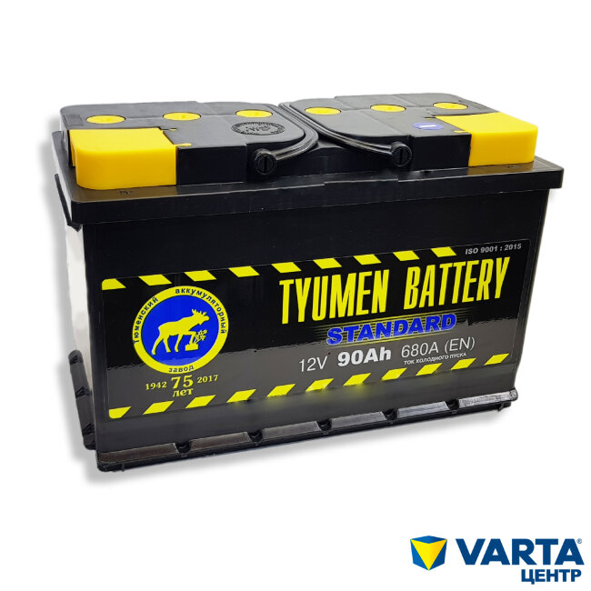 Аккумулятор 6СТ-90.0 Standard (Tyumen Battery)
