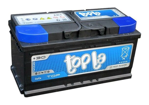 Аккумулятор 6СТ-100.0 Top M100H (Topla)